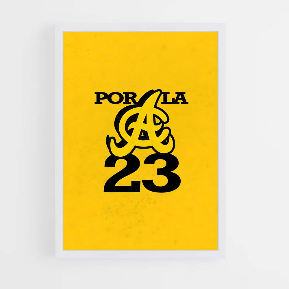 Poster Pora Vibe – affiche Baseball (vue 3)
